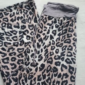 Leopard Print Lounge Pants